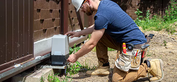 Electric Driveway Gate Installation Benbrook