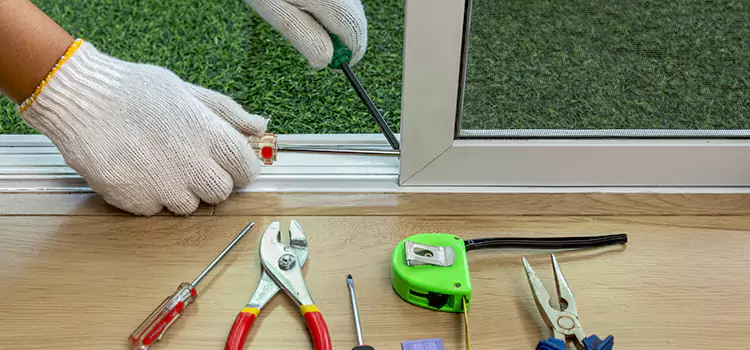 Sliding Door Track Replacement in Benbrook, TX